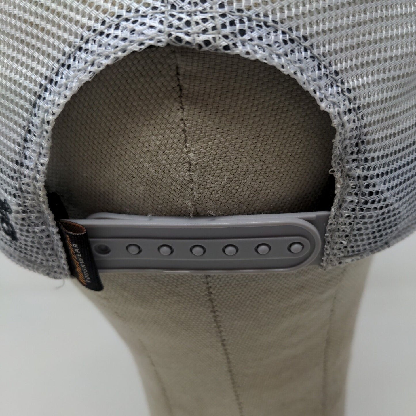 Ridgecut Men's Snapback Mesh Back Hat Gray OSFM 3D Logo Adjustable