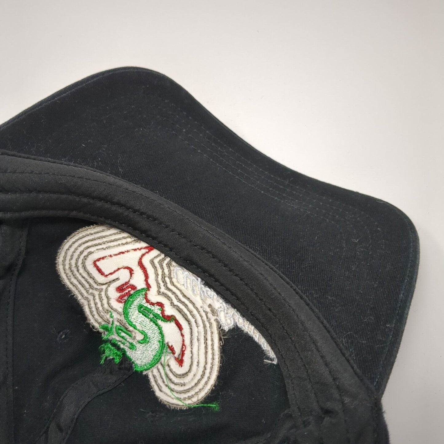 Alfa Romeo Strapback Hat Black One Size Embroidered Cap America 6 Panel
