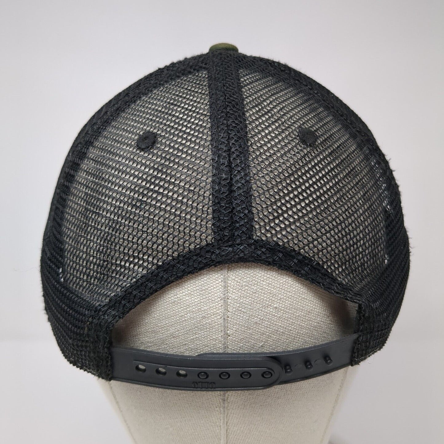 Mother Earth Brew Co. Snapback Trucker Hat Camo One Size Mesh Back Otto