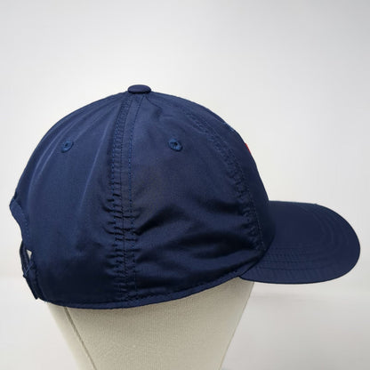 Drive Chip & Putt Blue Baseball Cap One Size Strapback Volunteer Golf Logo Hat