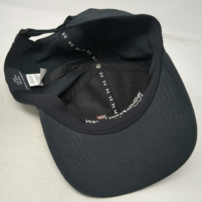 Under Armour Baseball Cap Black One Size WinCo Foods Portland Open Golf Hat Tour