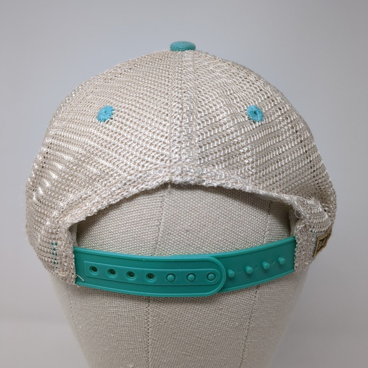 Oregon Zoo Snapback Trucker Hat Blue One Size Adjustable Mesh Back Blue84