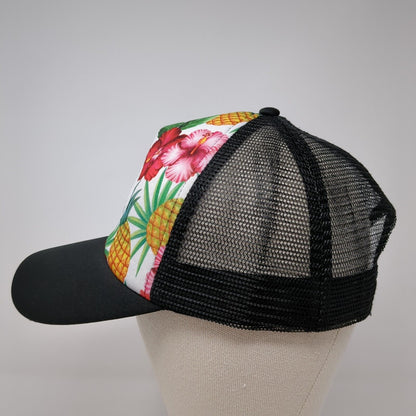 Aloha Hawaii Snapback Trucker Hat Multicolor OS Adjustable Mesh Back Surfware
