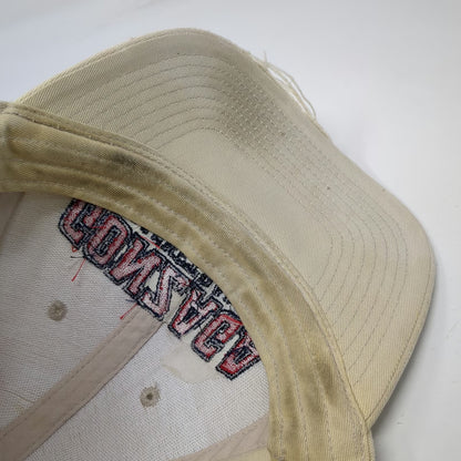 The Game Gonzaga Bulldogs NCAA Basketball Hat Beige One Size Slideback Cotton