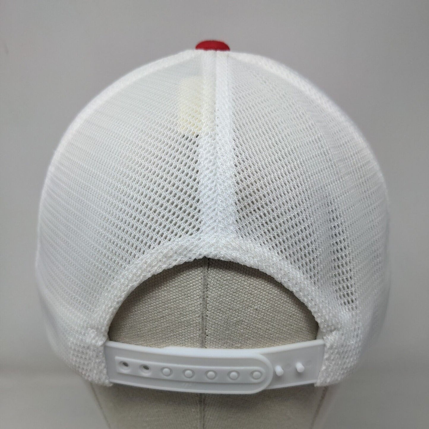 CDA Paving And Concrete Specialties Trucker Hat Red One Size 110 Flexfit Yupoong