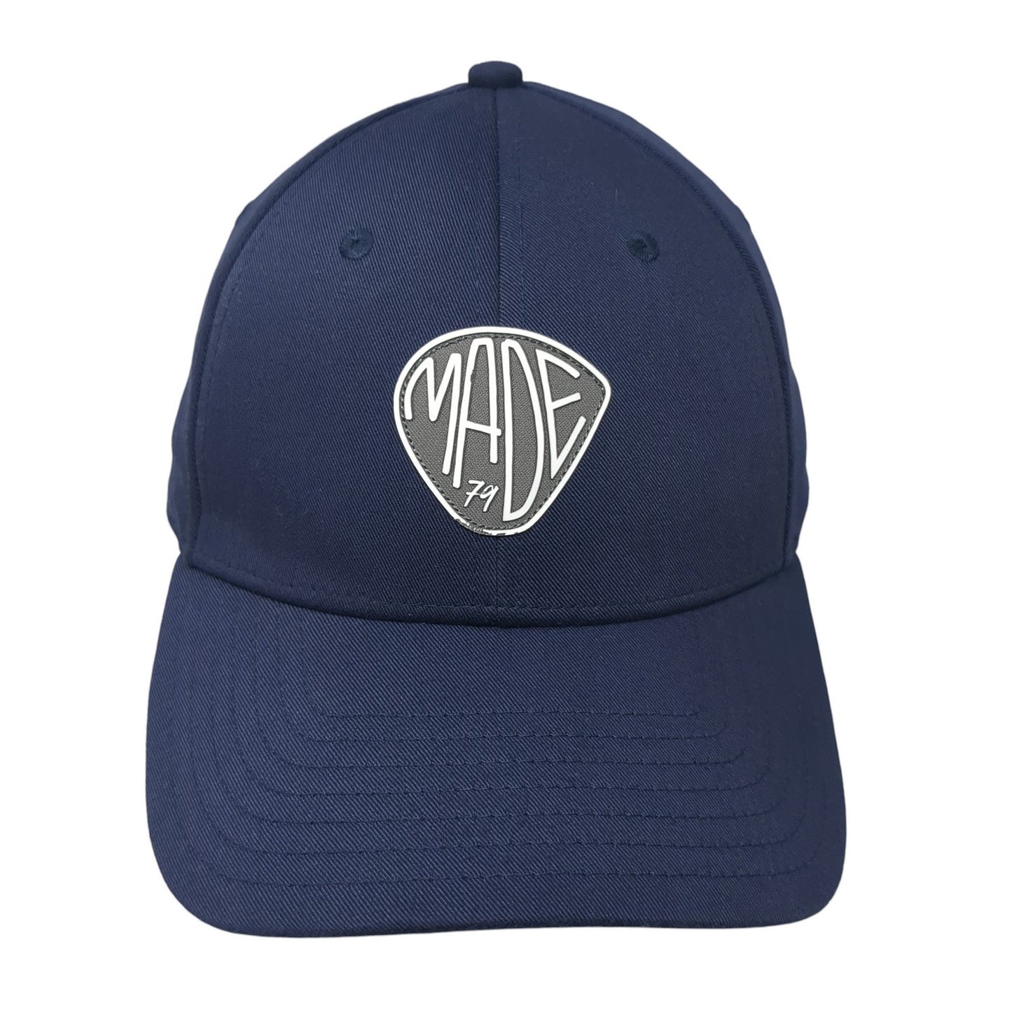 Made 79 Snapback Hat Blue One Size Adjustable Vented Holes 6 Panel TaylorMade