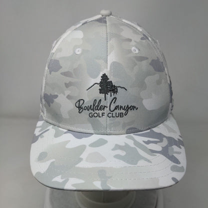 Boulder Canyon Golf Club Strapback Hat Camo One Size Embroidered Pukka