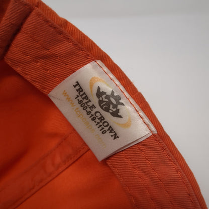 Truckmovers.com Strapback Hat Orange One Size Adjustable The Max Hat
