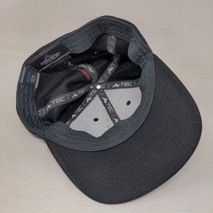 WCGC Fitted Hat Black L/XL Embroidered Lightweight Pacific Headwear Performance