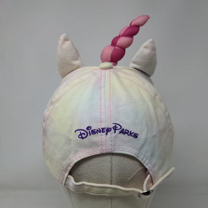 Inside Out Rainbow Unicorn Horn W/ Ears Adult Slideback Hat Multi OS Disney Park