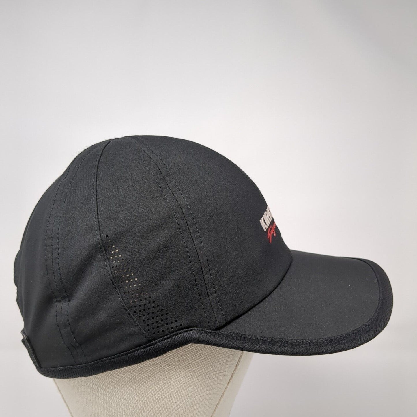 Kirkland Signature Strapback Hat Black One Size Adjustable Perforated