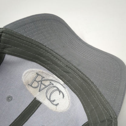 Hit Wear Baseball Cap Gray One Size RACC Embroidered Cotton Hat Strapback Logo