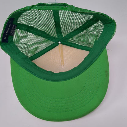 We Are Future Watch We Can Do Snapback Trucker Hat Green OS Mesh Back Hit Wear