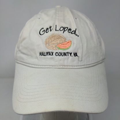Get Loped Halifax County VA Strapback Hat Tan OS Embroidered Pacific Headwear