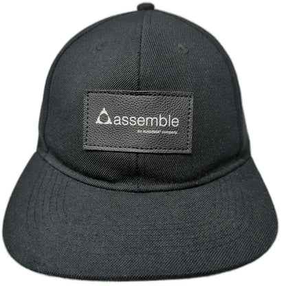 Rayaudio Snapback Hat Black One Size Flat Brim Assemble Autodesk Software Tech