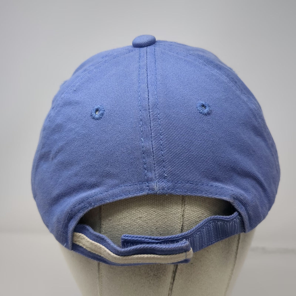 Port Authority Baseball Cap Blue One Size Strapback WonPad Horse Logo Hat Cotton