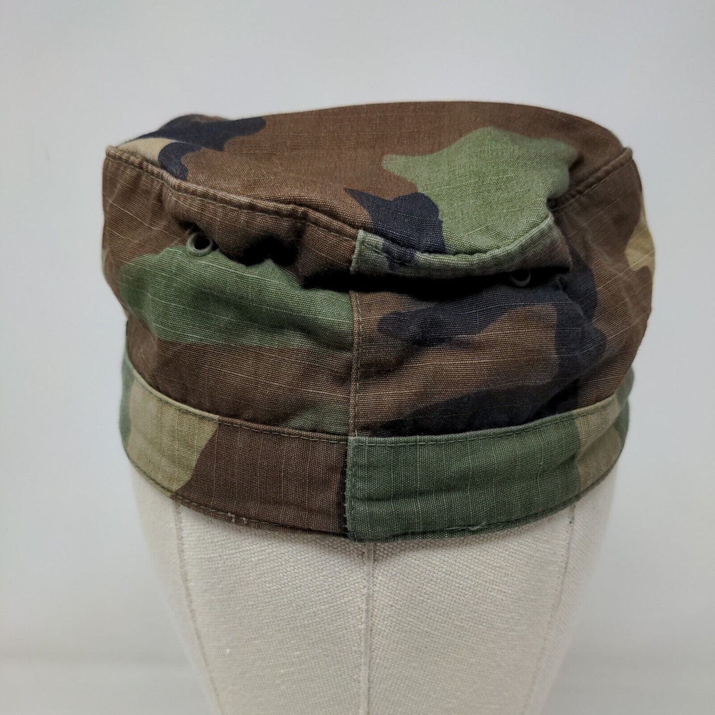 Atlas Headwear Fitted Cadet Army Cap Hat Camouflage 6 7/8 Vent Holes Blank