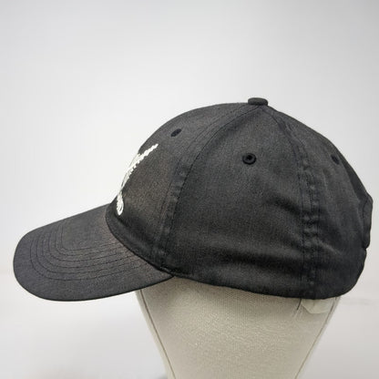Baseball Cap Gray One Size New Zealand Silver Fern Embroidered Hat Strapback