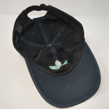 O.P.M.S. Slideback Hat Black One Size Adjustable Embroidered Sportsman