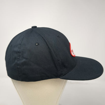 Unionwear Baseball Cap Black XL USA Made Veca Electric US Flag Logo Hat