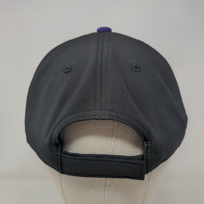 Colorado Rockies Team MLB Strapback Hat Black OSFM Embroidered OC Sports