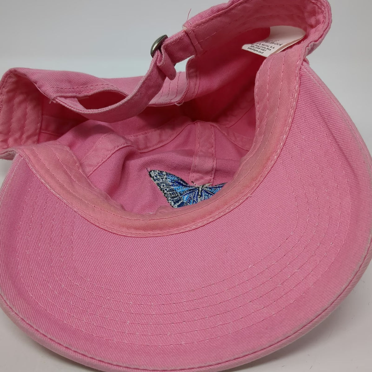 Arte & Metal S.A. Pink Costa Rica Butterfly Hat One Size Baseball Cap Pura Vida