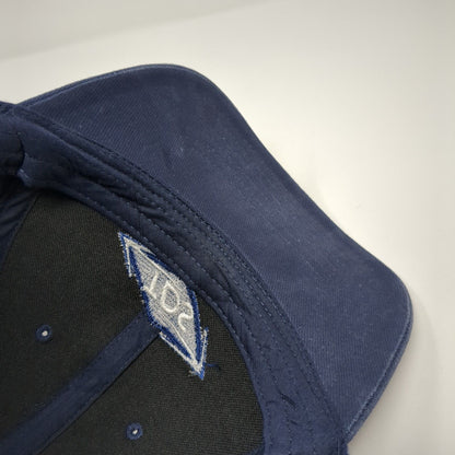 TDS Strapback Hat Blue One Size Adjustable Embroidered Otto 6 Panel