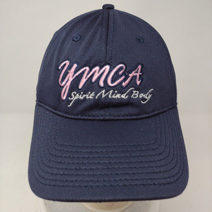 YMCA Spirit Mind Body Slideback Hat Blue OSFM Adjustable Embroidered The Game