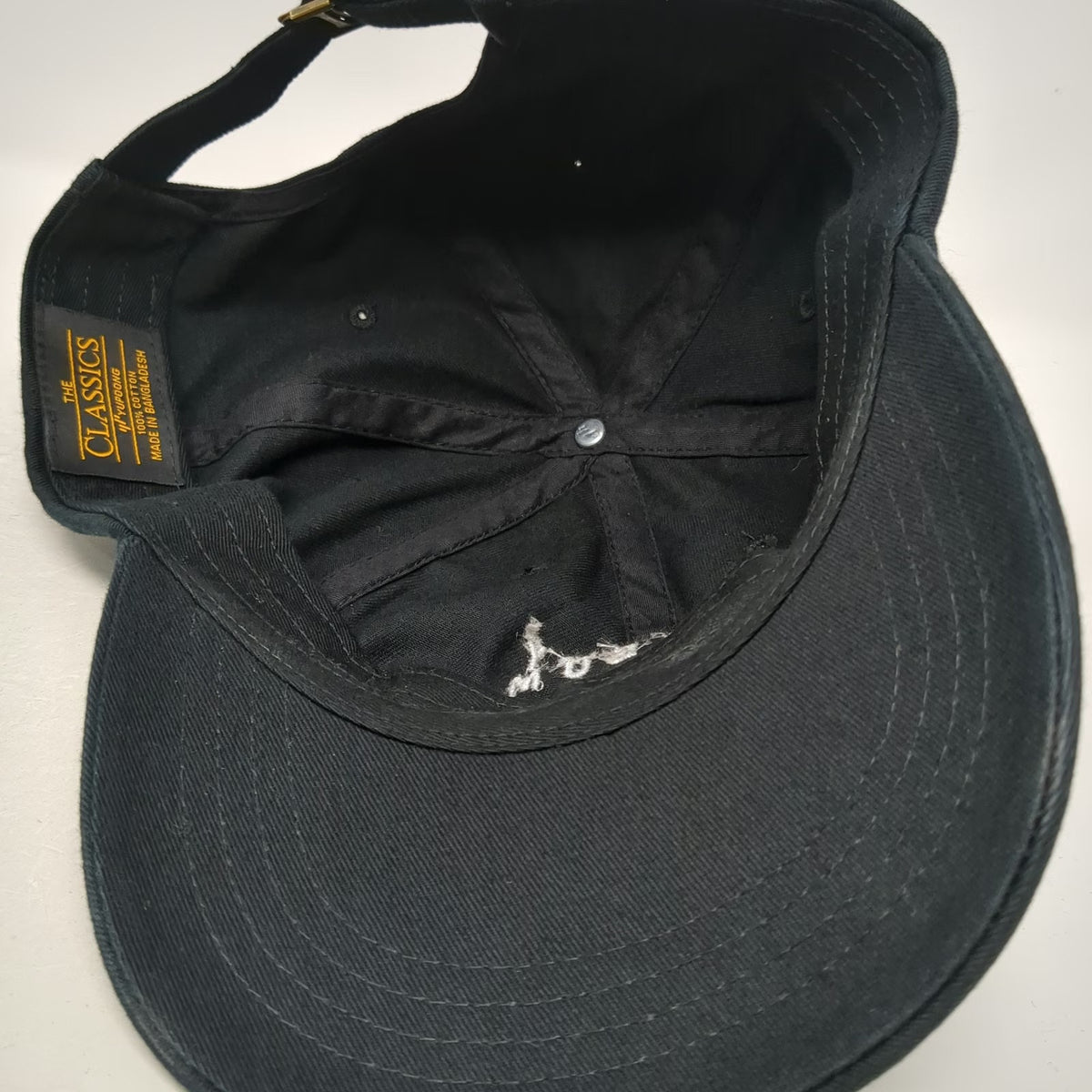 Yupoong Academy Museum Los Angeles Baseball Cap Hat Black One Size Cotton Strap