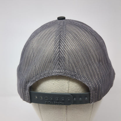 Idaho Snapback Trucker Hat Gray One Size Mesh Back Hunting Richardson