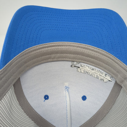 Titanium Excavation LLC Snapback Trucker Hat Blue One Size Mesh Back