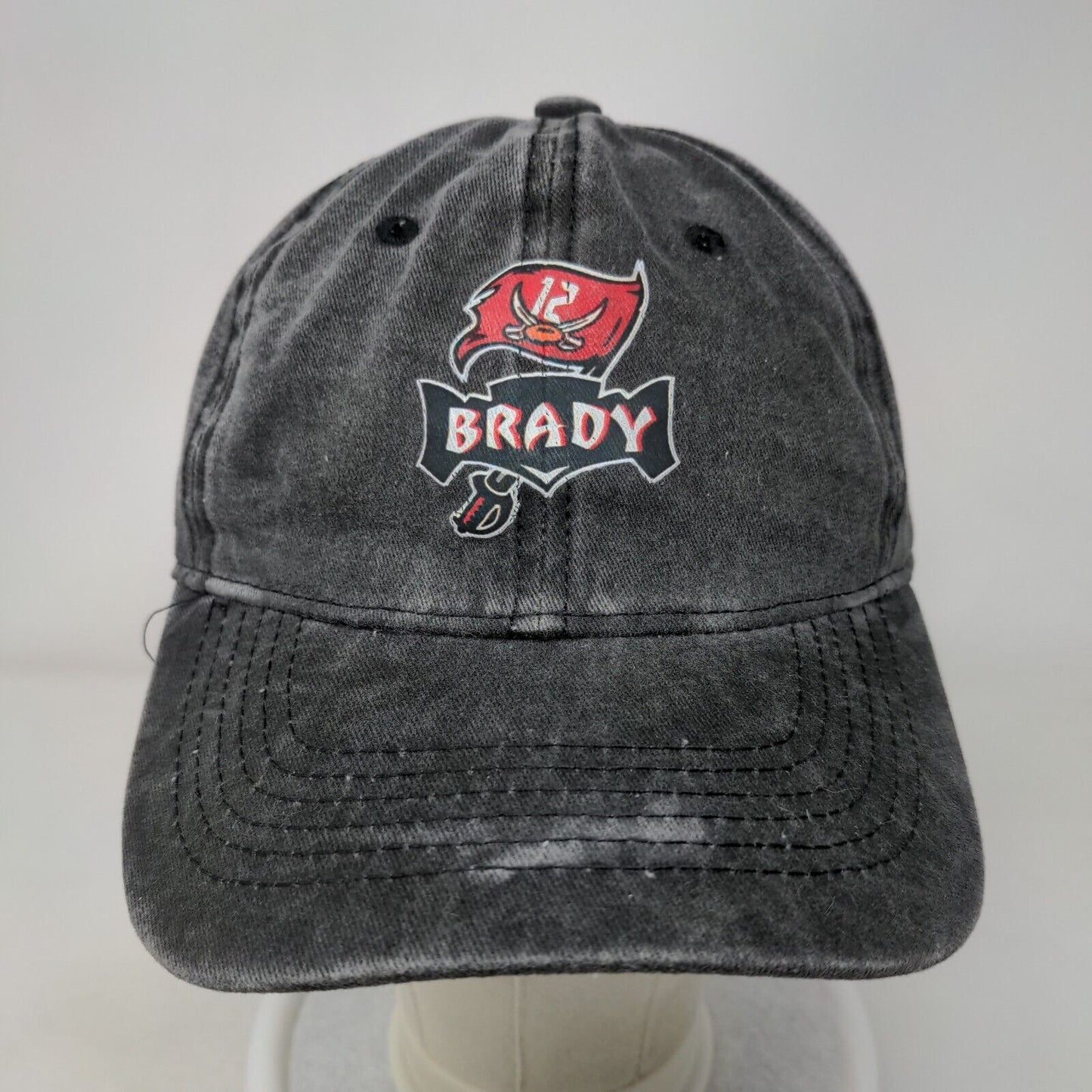 Tampa Bay Buccaneers Brady Slideback Hat Gray One Size Adjustable 6 Panel