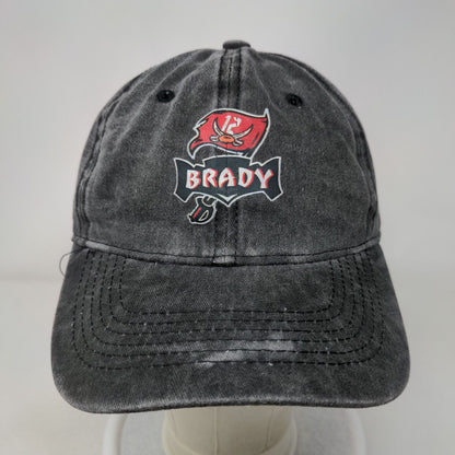 Tampa Bay Buccaneers Brady Slideback Hat Gray One Size Adjustable 6 Panel