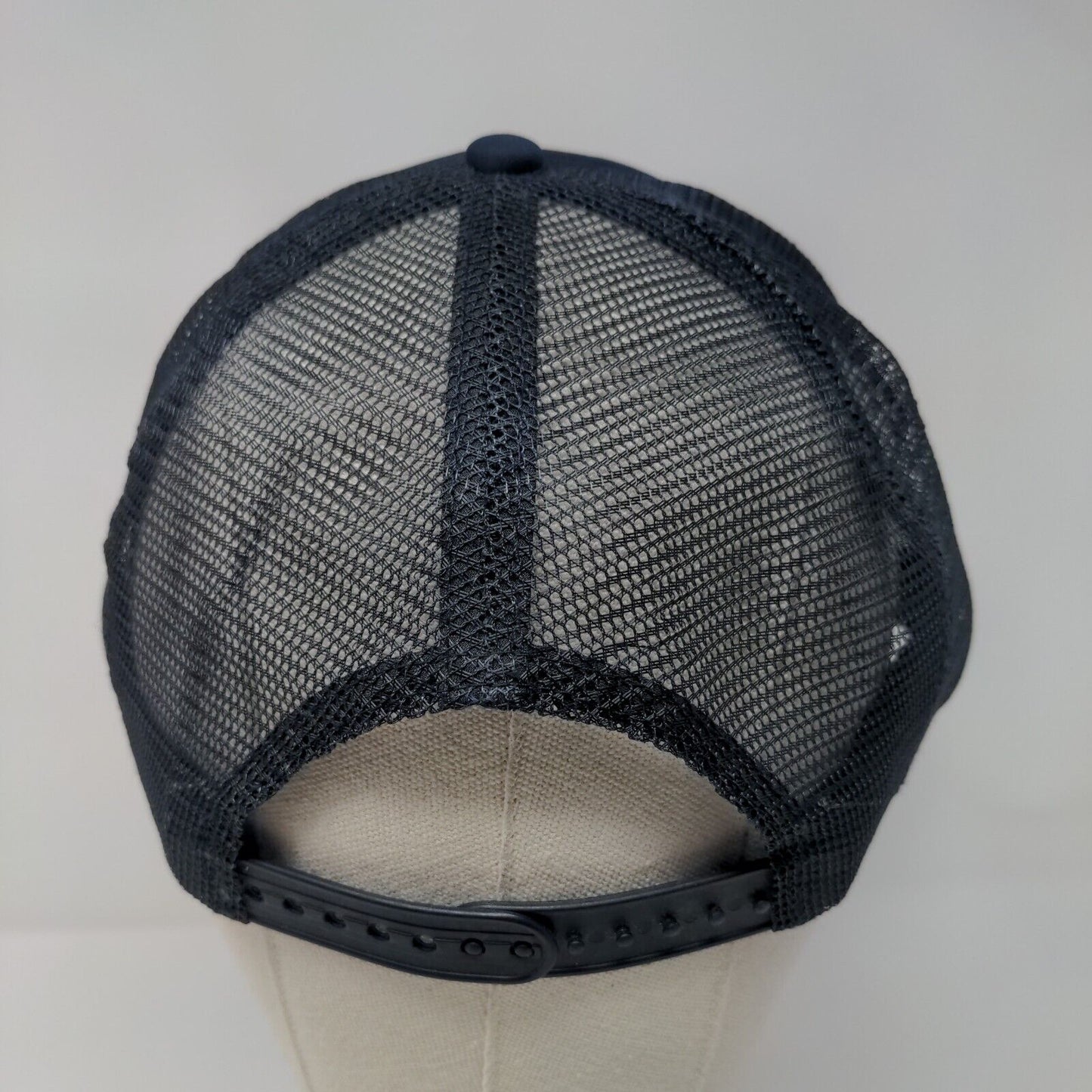 Pivot 10 Year Anniversary Snapback Trucker Hat Blue OSFA Mesh Back Rope