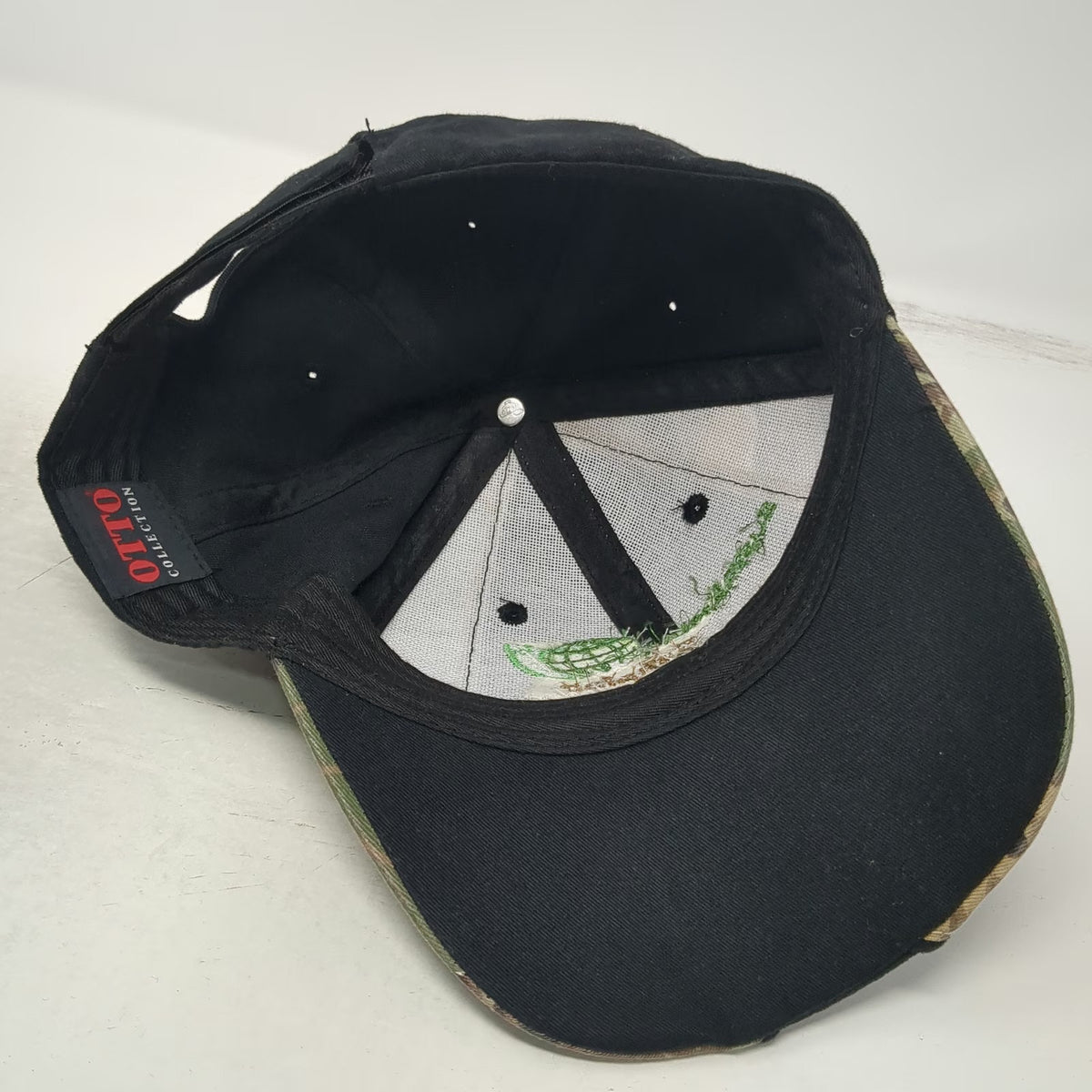 OTTO Baseball Cap Black One Size Simplot Sustainable Conda Pump Station Camo Hat