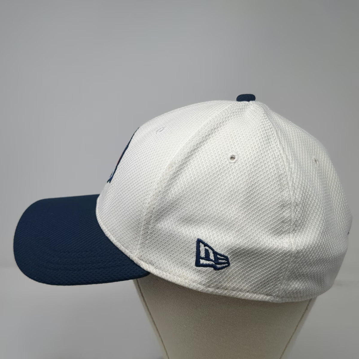 New Era Baseball Cap White Blue One Size Ryder Cup 2016 USA Golf Performance Hat