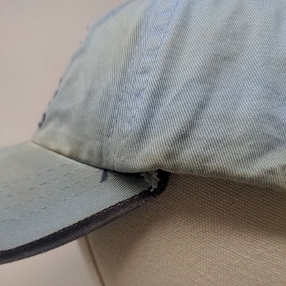 North Carolina Tar Heels Slideback Hat Blue OSFM Distressed Embroidered Logo
