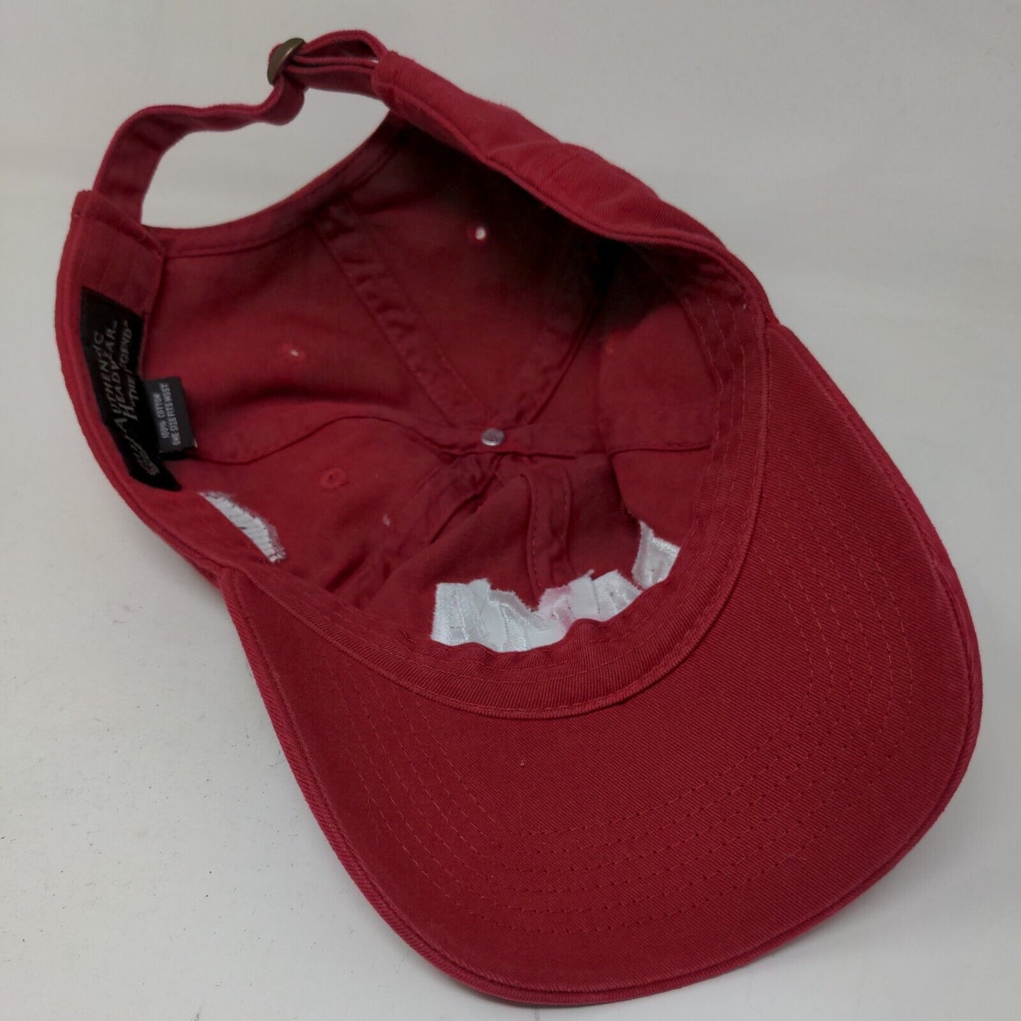 ML Caps Men's Slideback Hat Red OSFM 2011 Bama Alabama Crimson Tide Logo