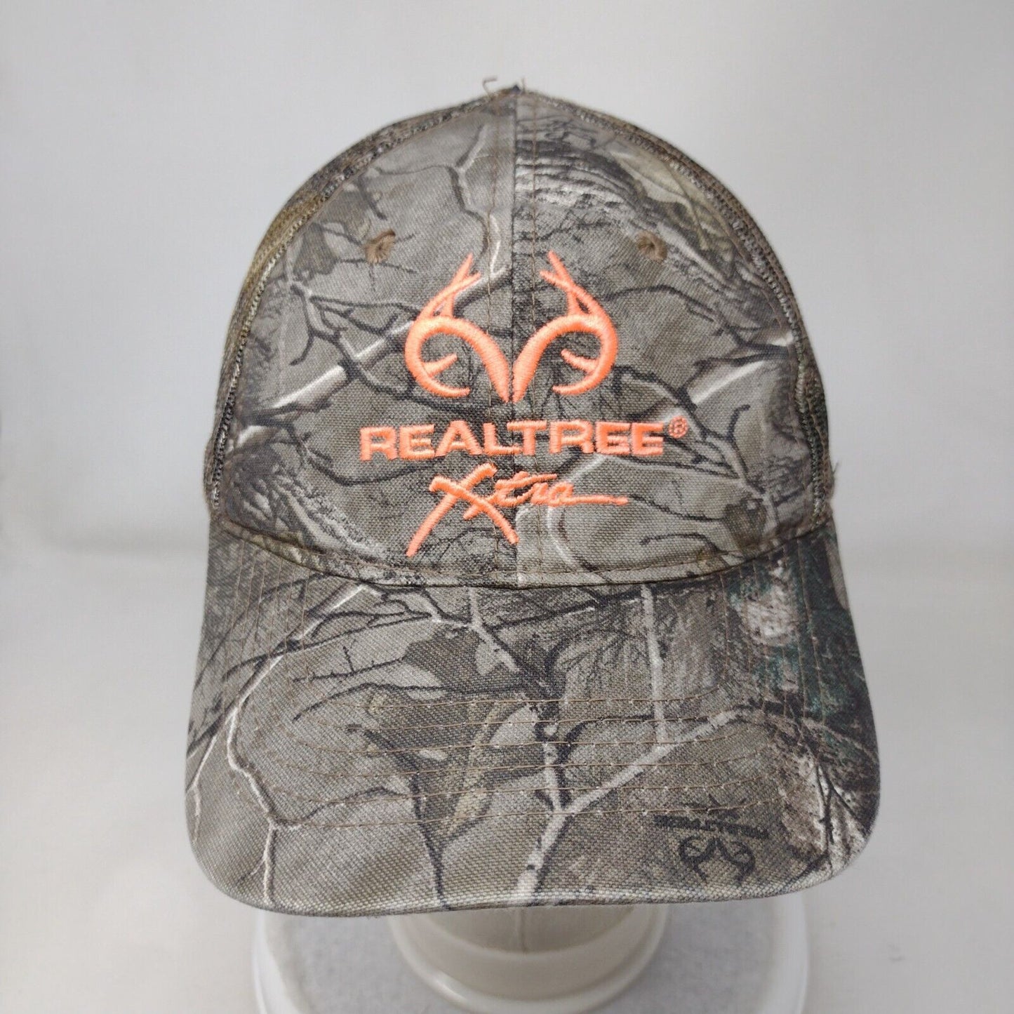 Realtree Extra Strapback Trucker Hat Camouflage One Size Adjustable Mesh Back