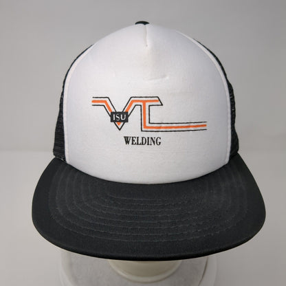 ISU Welding Snapback Trucker Hat Black OSFA Mesh Back Colorblock