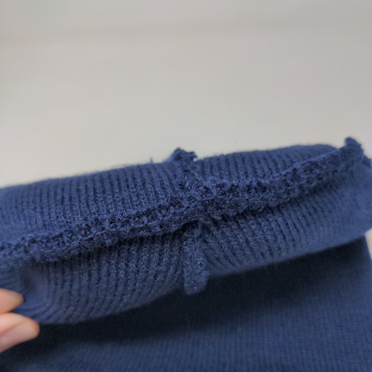 The YMCA Give Gallop Gather Knit Beanie Hat Blue One Size Embroidered