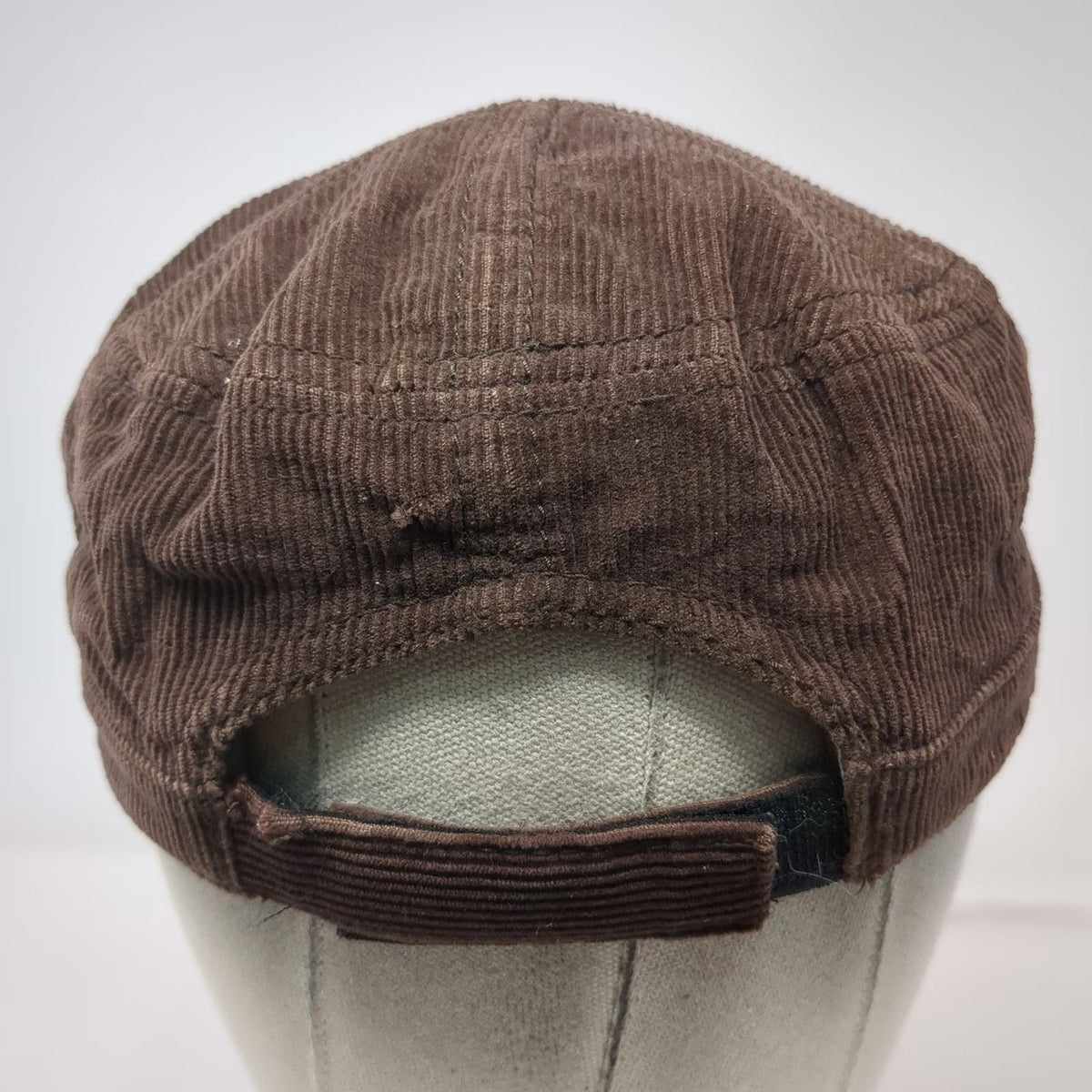 Taylor Swift Army Cap Brown One Size Corduroy Floral Lining Embroidery Hat