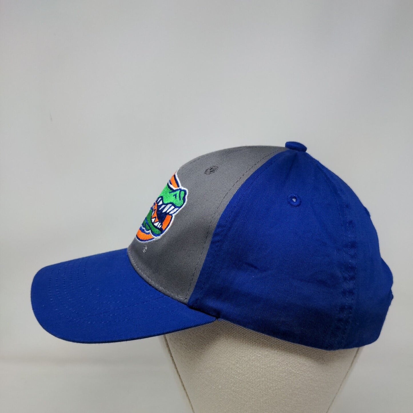 Florida Gators Strapback Hat Blue Gray OSFA Embroidered Logo NCAA Captivating