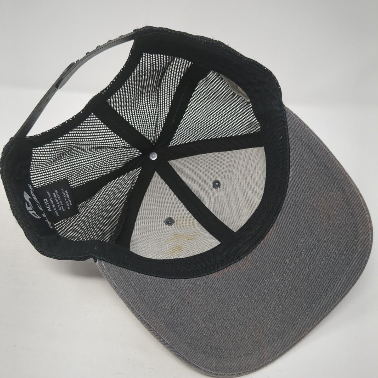 IMC 50 Years 1972-2022 Snapback Trucker Hat Gray One Size Adjustable OC All Caps