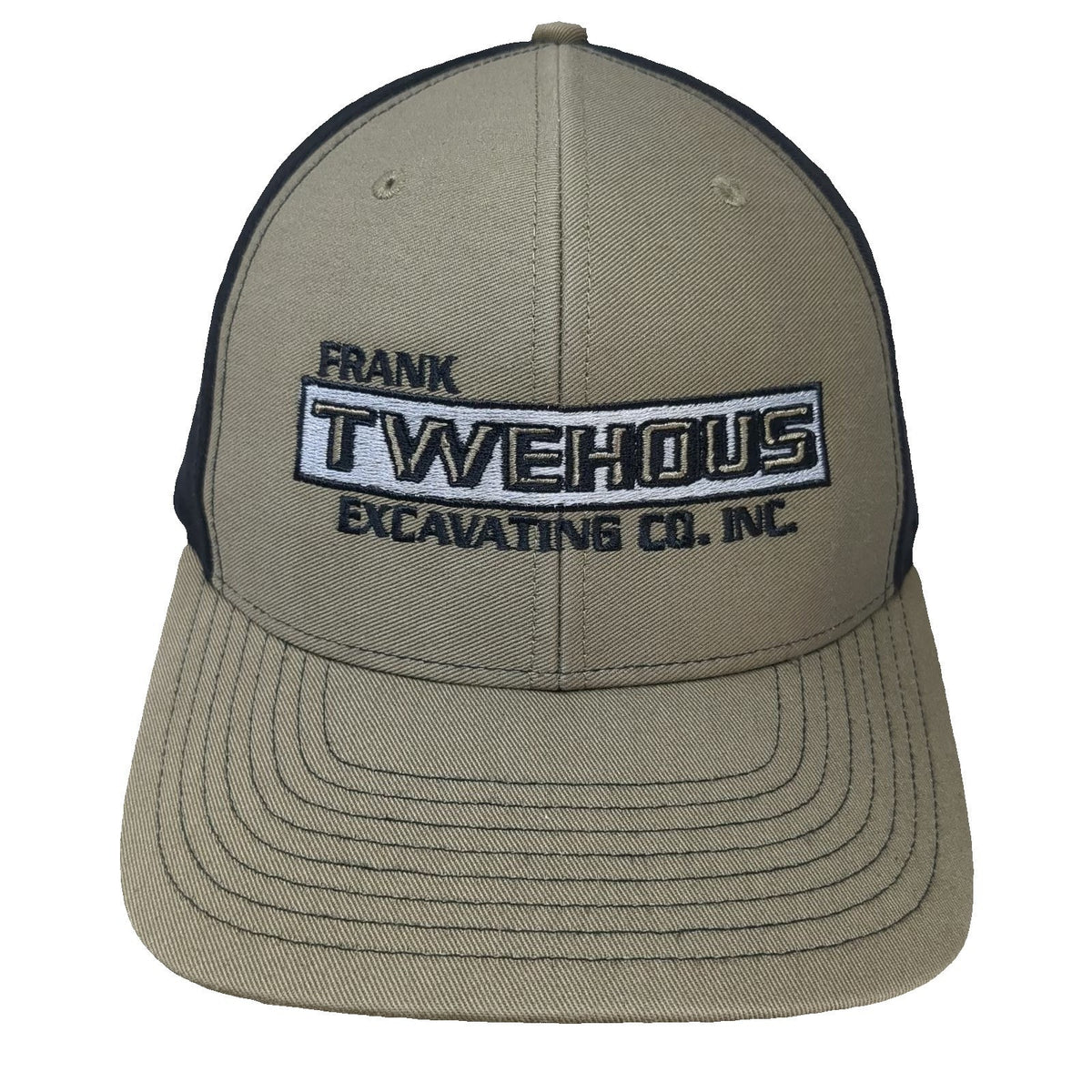 Richardson Snapback Green Black One Size Frank Twehous Excavating Co Hat Work