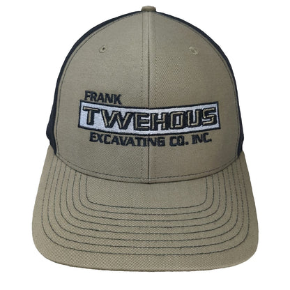 Richardson Snapback Green Black One Size Frank Twehous Excavating Co Hat Work