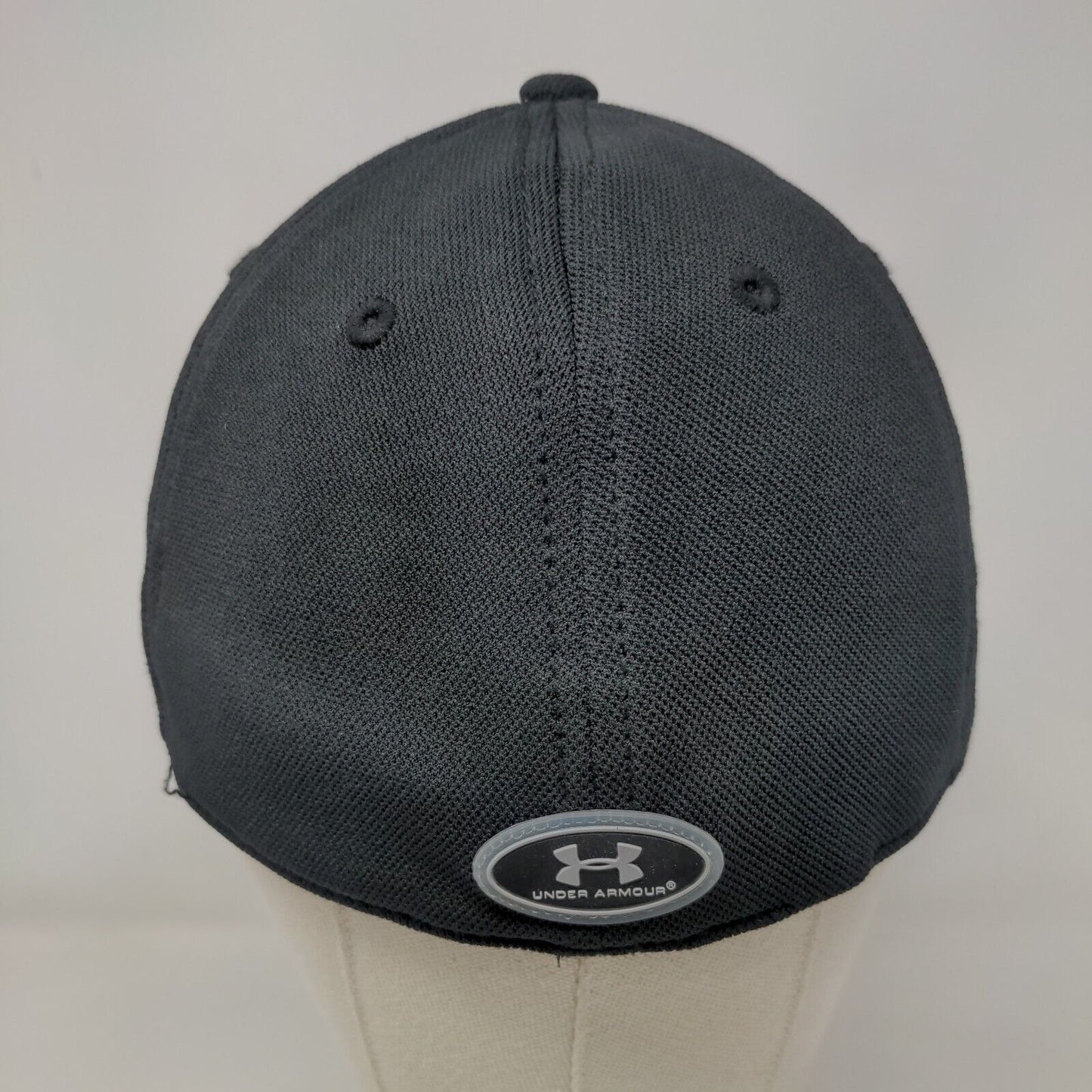 Under Armour Fitted Hat Black M/L Embroidered I Will Protect This House