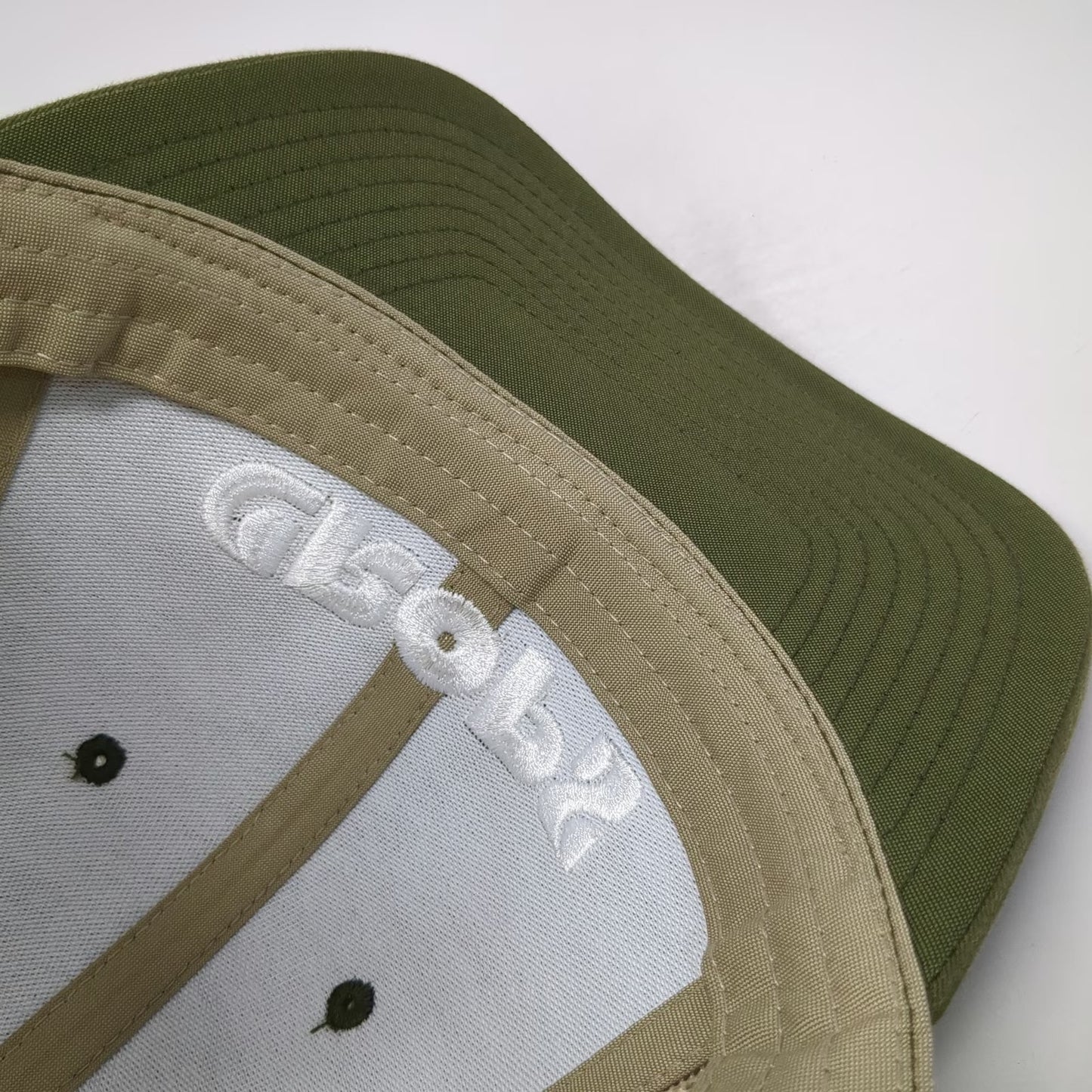 Yupoong Trucker Hat Green One Size Mesh Back Snapback CROPS Embroidery Logo Hat