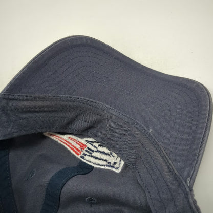 New England Patriots NFL Reebok Cap Blue L Authentic Sideline Embroidered Logo