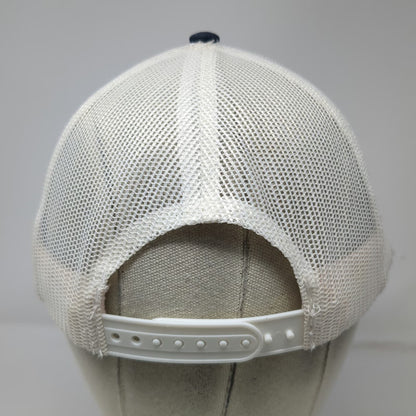 Port Authority Trucker Hat Blue One Size Lakeview Golf Club Mesh Back Snapback